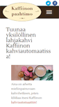 Mobile Screenshot of kaffiino.net