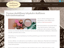 Tablet Screenshot of kaffiino.net